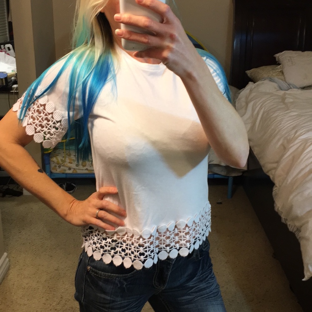 NWOT Shirt By Topshop